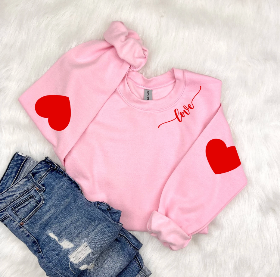 Heart on My Sleeve Sweatshirt