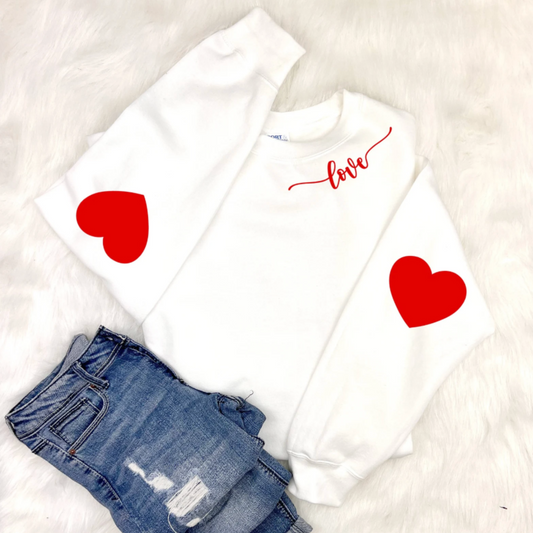 Heart on My Sleeve Sweatshirt